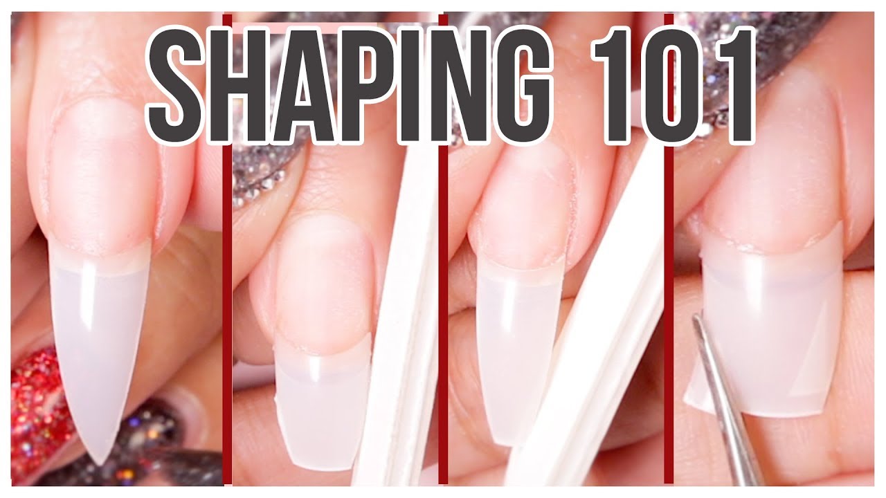 How to Shape and File your Nails  Almond, Stilletto, Coffin and Square look
