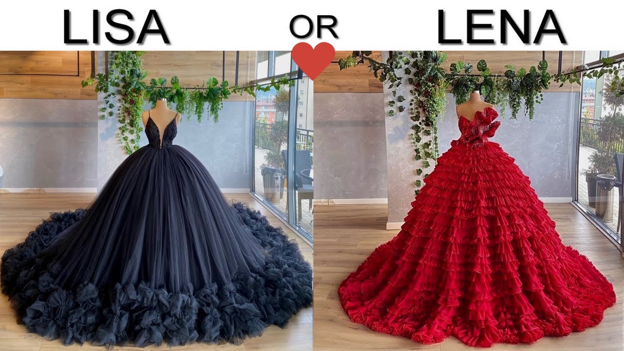 LISA OR LENA  [Most Beautiful Dresses & Fashion Style] Pinkazima