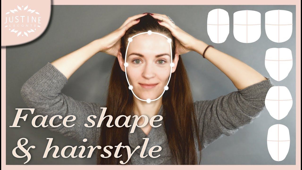 Good hairstyles for your face shape & how to determine your shape | Justine Leconte