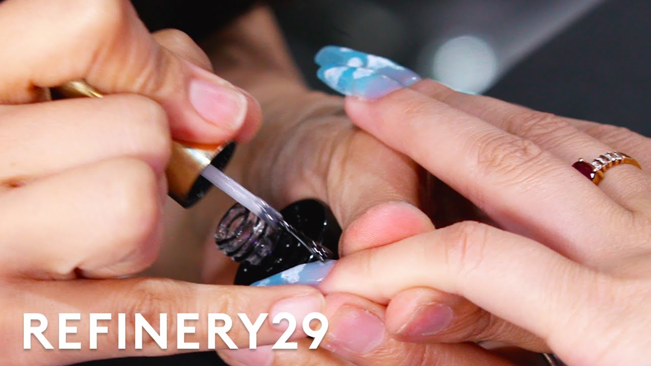 BLACKPINK’S Nail Artist Gave Me 2 Inch Jelly Nails | Beauty With Mi | Refinery29