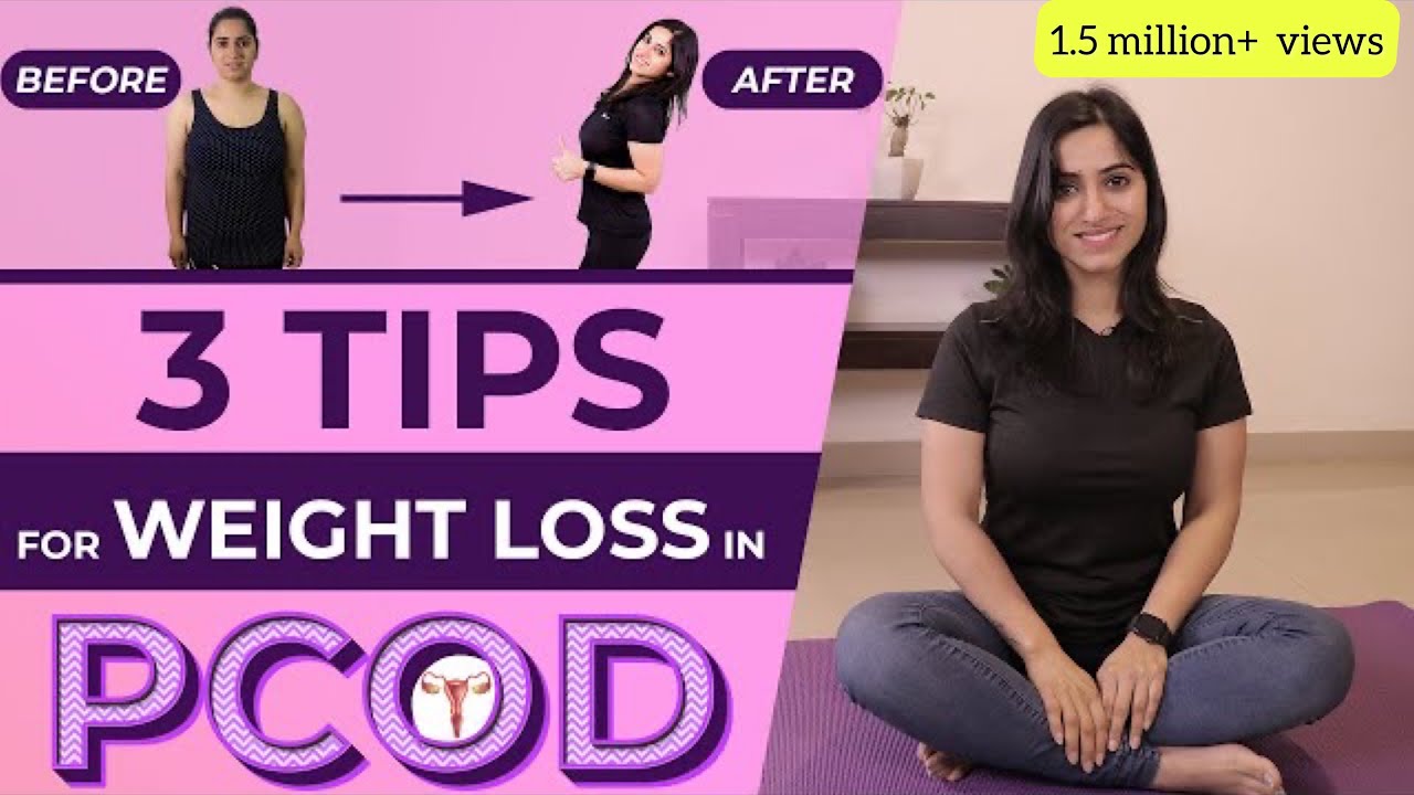 3 Simple Weight Loss Tips with PCOS | Cure PCOD (in Hindi) | GunjanShouts