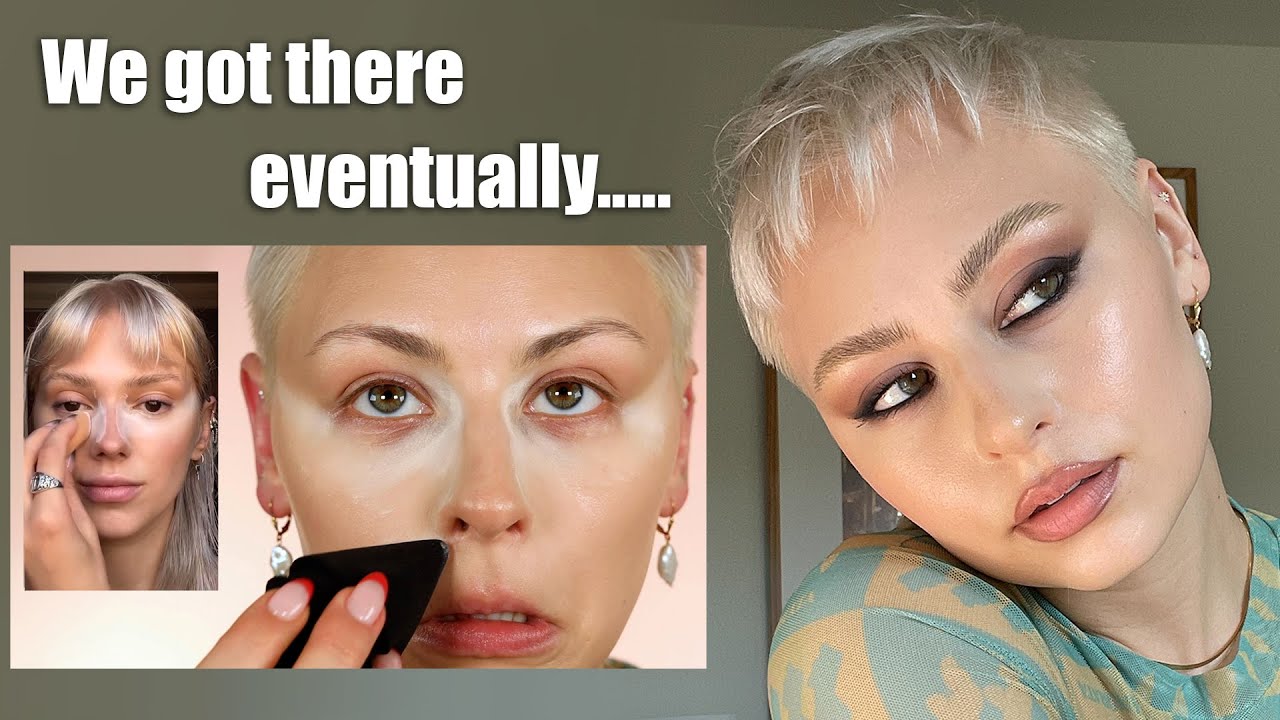 So I followed an “EVERYDAY” TikTok makeup tutorial….