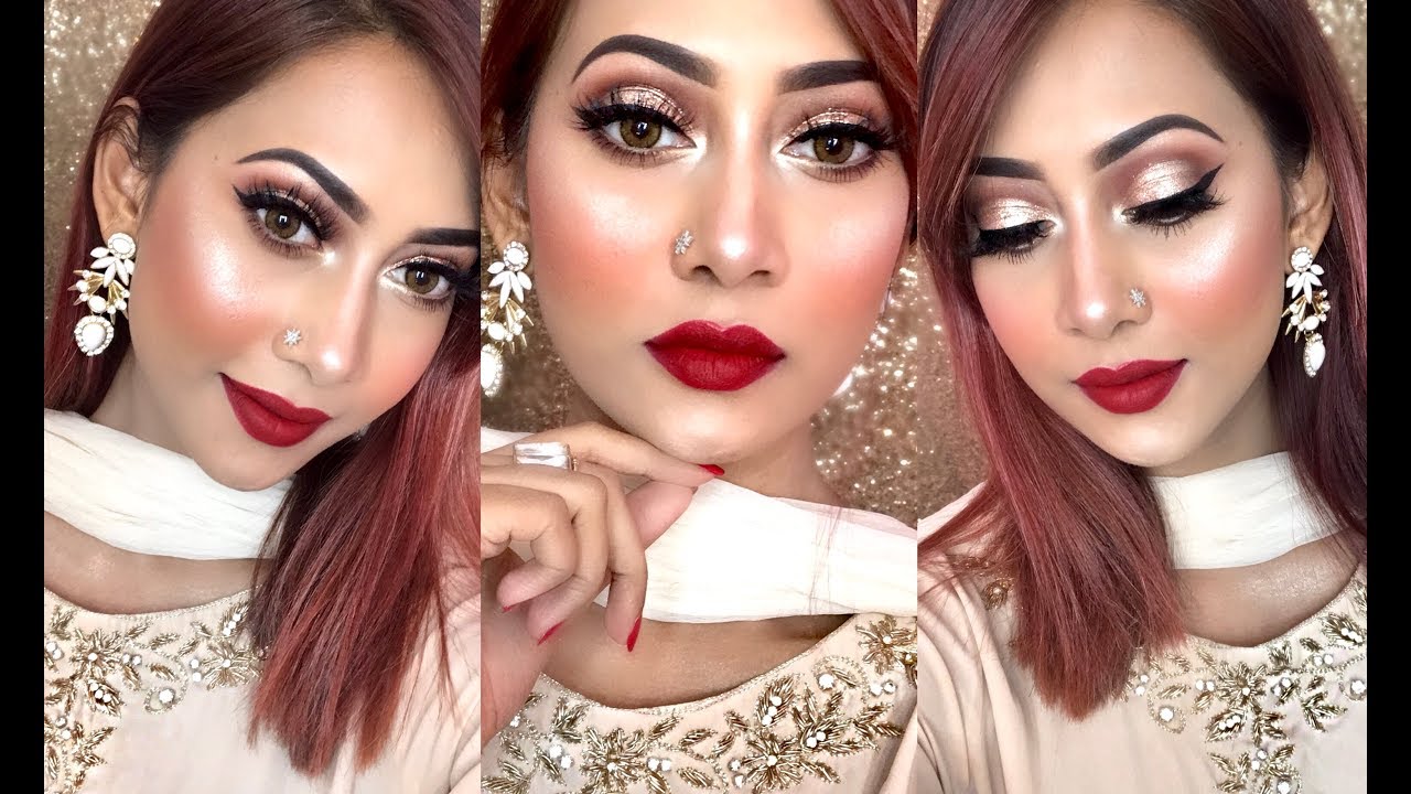 Wedding Guest Makeup Tutorial l Sumayaa Meem