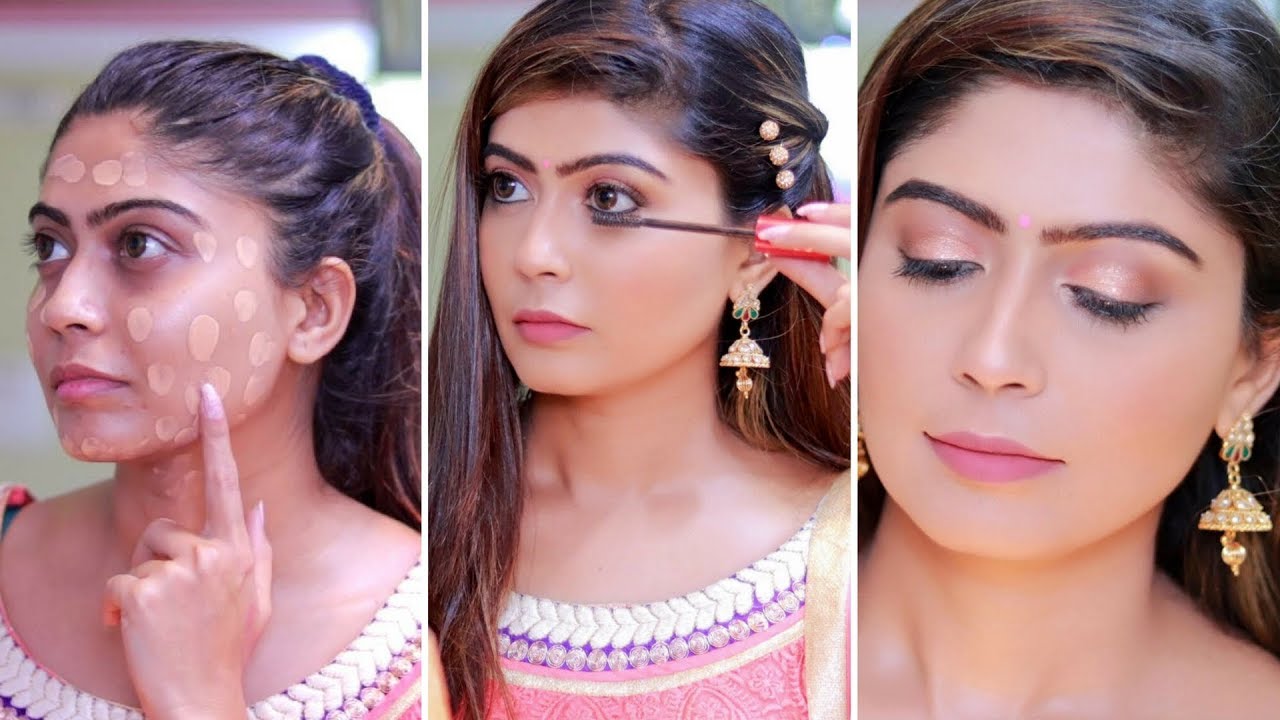 How To Do Makeup Step by Step For Beginners in Hindi | Rinkal Soni