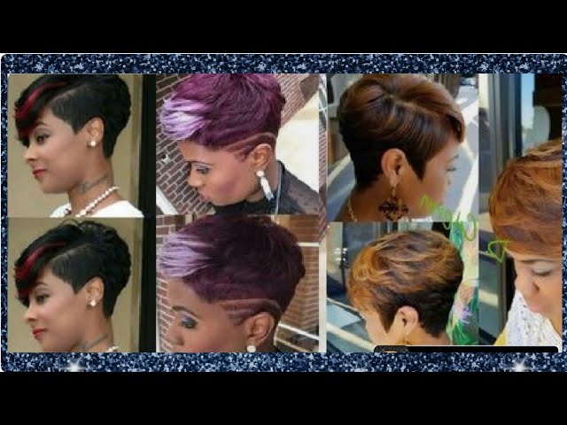 2020 CHIC SHORT HAIRCUT AND HAIRSTYLE IDEA FOR BLACK  WOMEN|DUBEM..