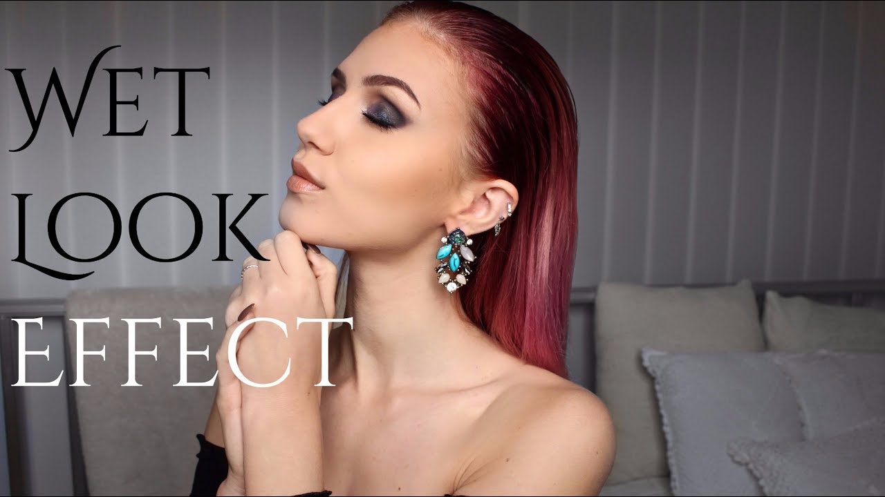 How to: WET LOOK EFFECT – Slick Back Hairstyle | Stella