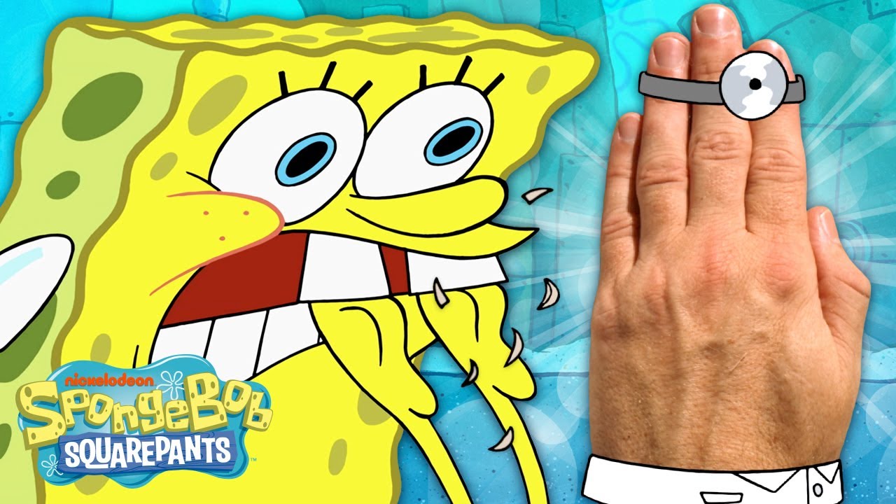 SpongeBob Can’t Stop Biting His Nails!  | SpongeBob’s Bad Habit