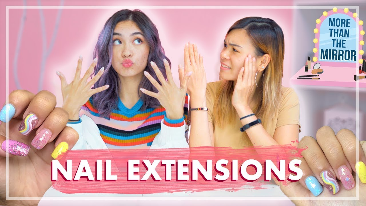 Nail Biters Get Nail Extensions for the FIRST TIME!