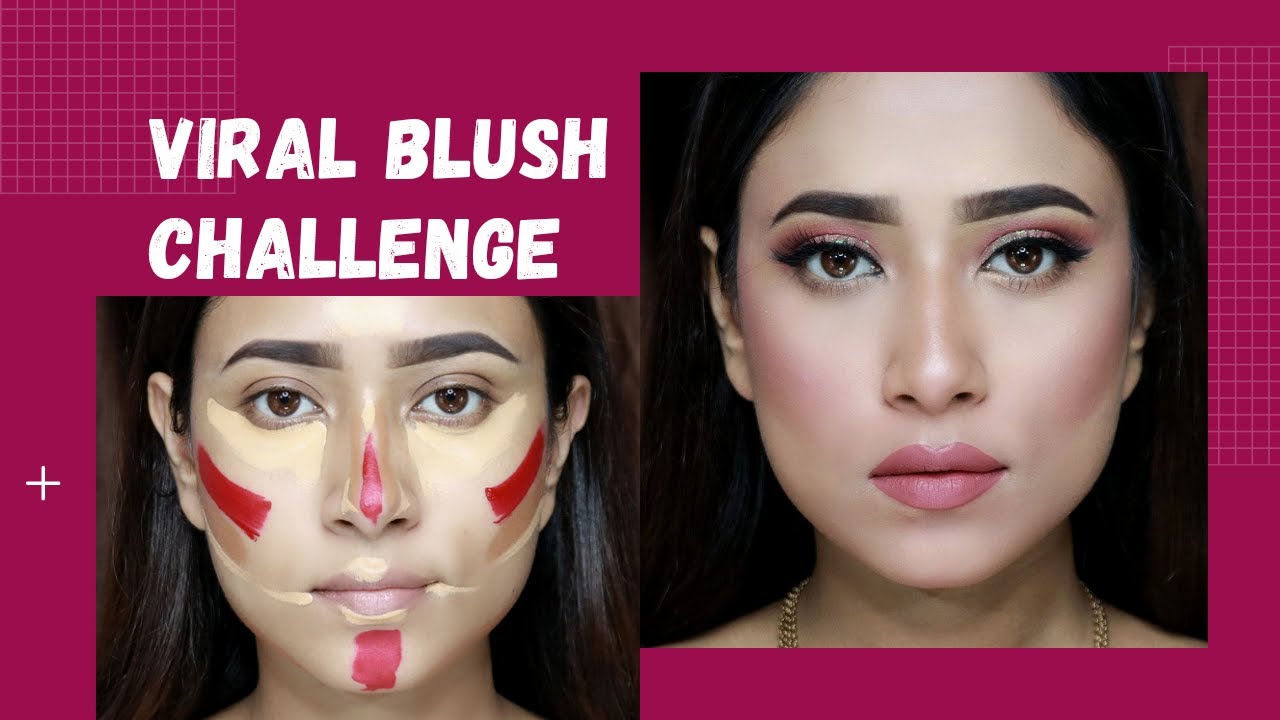 Viral Blush Challenge | Viral Blush Trend | Makeup Hacks | #shorts | SUGAR Cosmetics