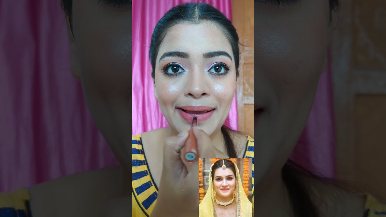 Param Sundari Inspired Makeup Tutorial #kritisanon #shorts