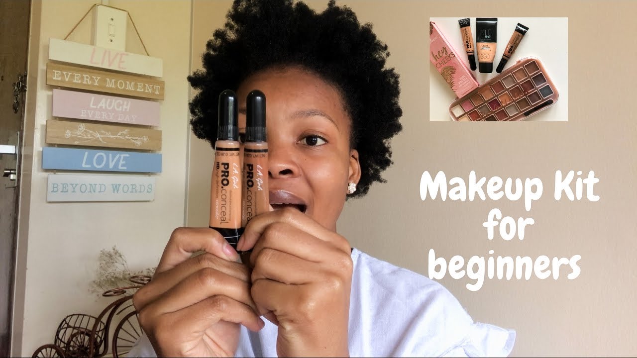 Makeup kit for beginners (Affordable makeup) | South African YouTuber