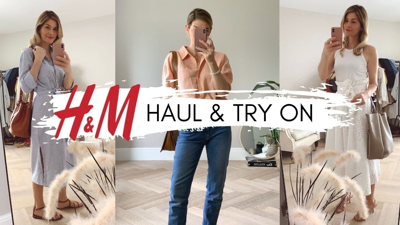 H&M HAUL AND TRY ON | Effortless Style | LOOKBOOK