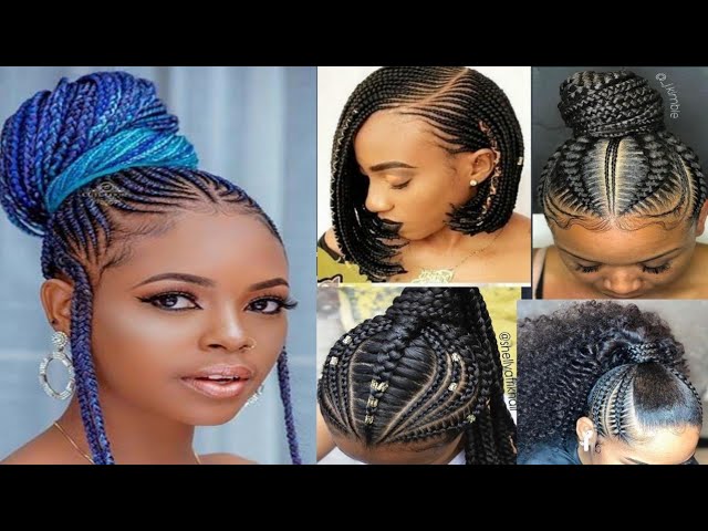 Unique and beautiful woman hairstyle gorgeous African hairstyles