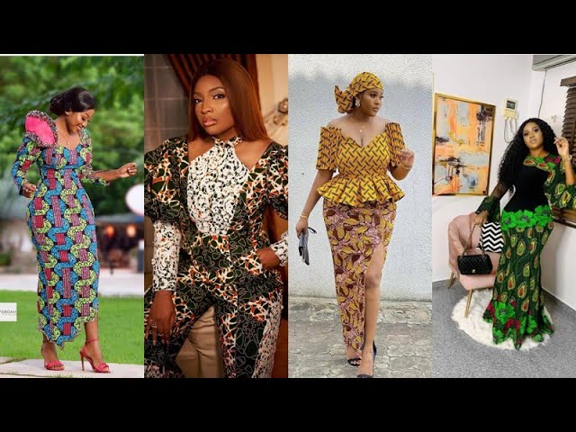 ANKARA FASHION STYLE|AFRICAN PRINT DESIGNS LONG FASHIONABLE AND STYLISH ANKARA DESIGNS FOR LADIES