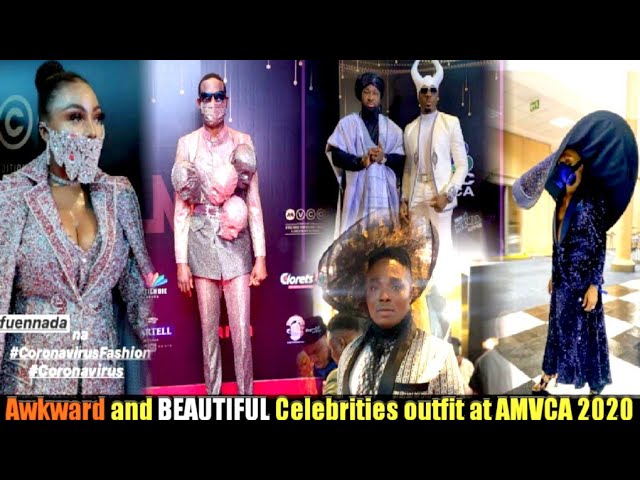 Hilarious and Beautiful celebrities fashion style at AMVCA 2020 Awards