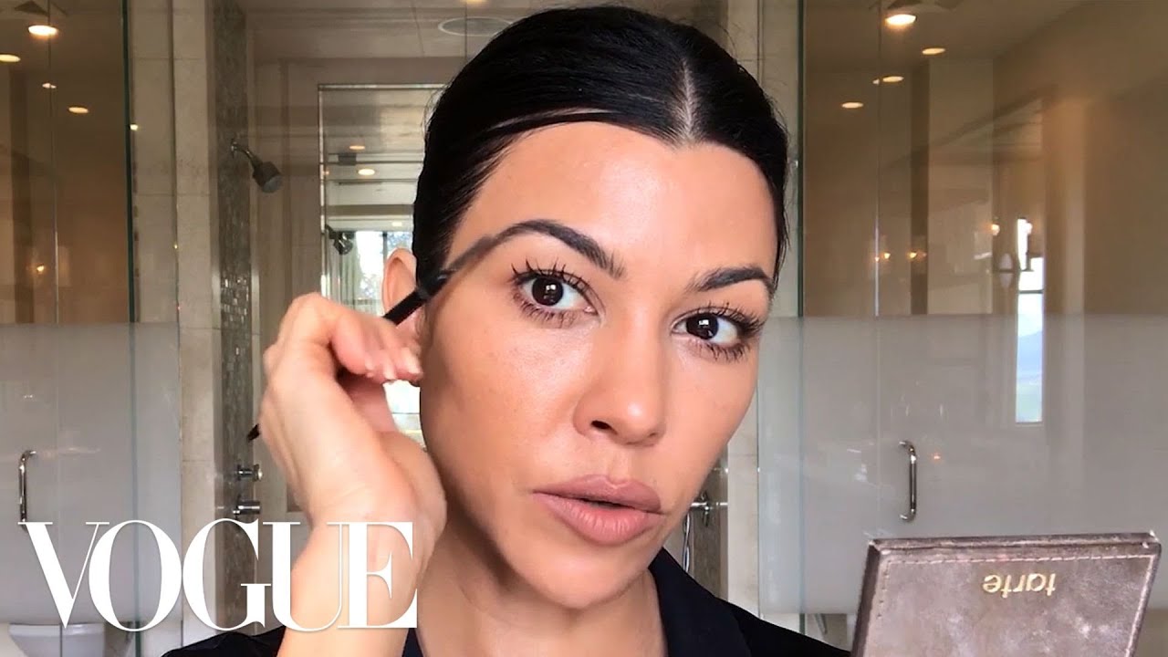 Kourtney Kardashian’s Guide to Natural-ish Masking and Makeup | Beauty Secrets | Vogue