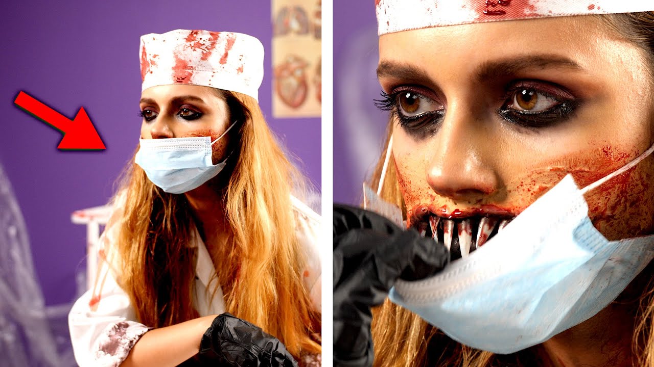 6 Scary Halloween Makeup and DIY Costume Ideas
