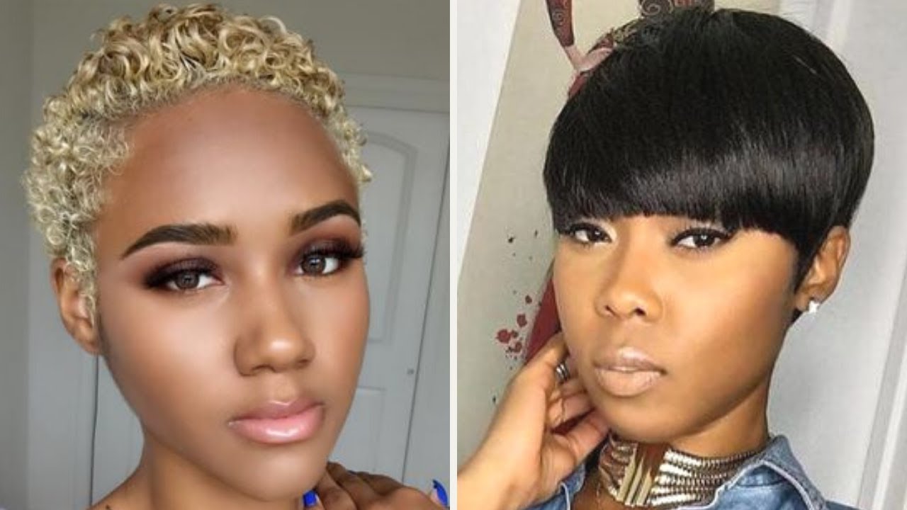 Chic Fall &  Winter Short Hairstyle Ideas for Black Women
