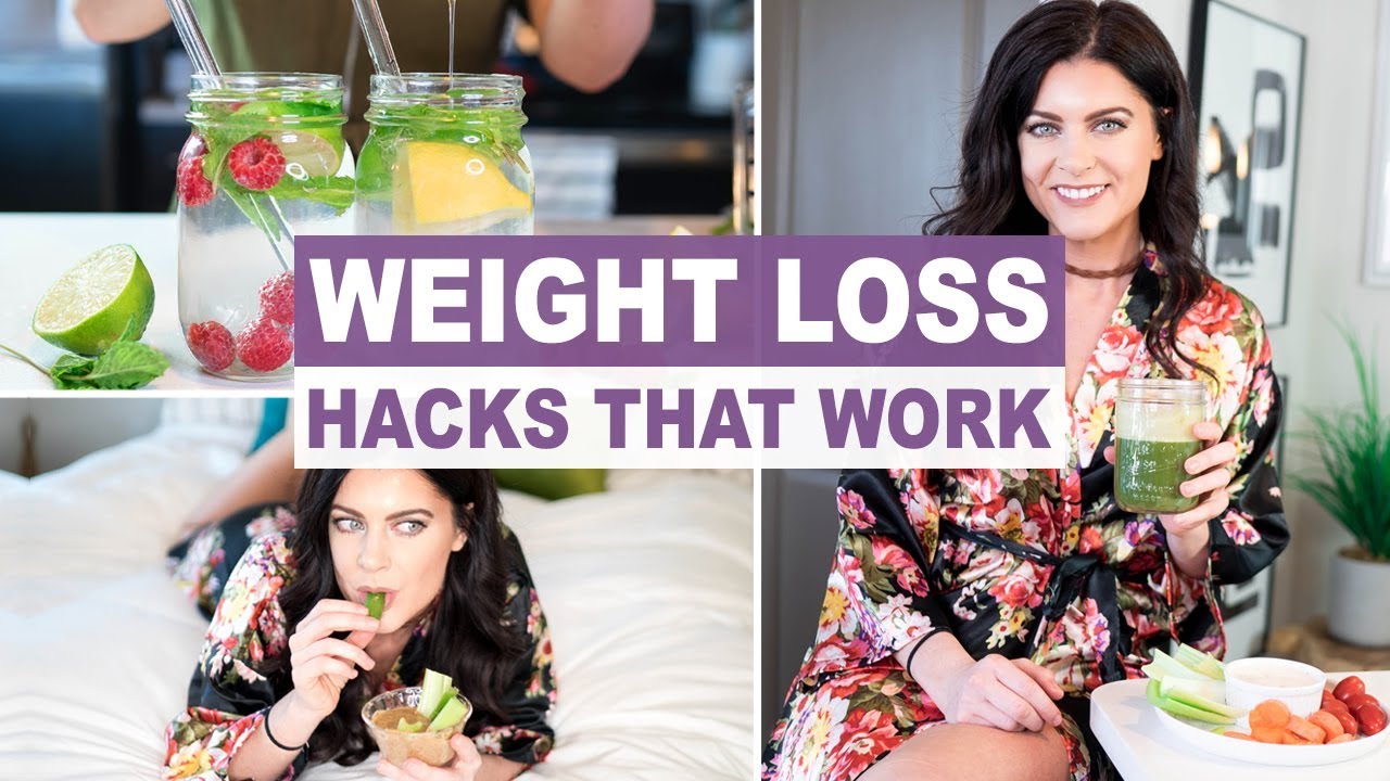 30 “Lazy Girl” Weight Loss HACKS that ACTUALLY Work! | Weight Loss Tips