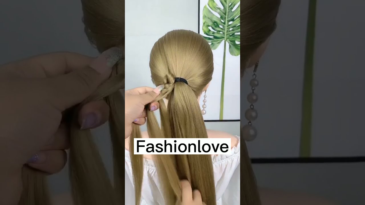 A Beautiful Woman Hairstyle Tutorial  2295