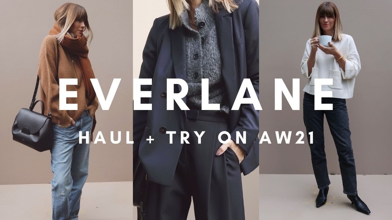 EVERLANE TRY ON HAUL | AUTUMN WINTER (2021)