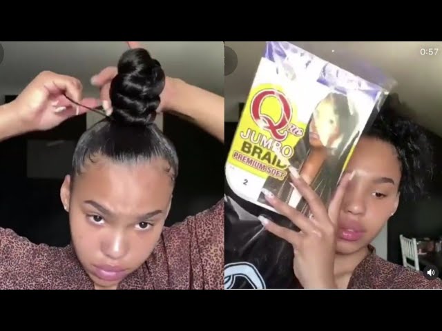 How to: Make High Bun twisty Ponytail Hairstyle With Me on 4C Hair..pt 4.Oa Styles.