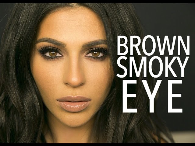 Brown Smokey Eye Makeup Tutorial | Teni Panosian