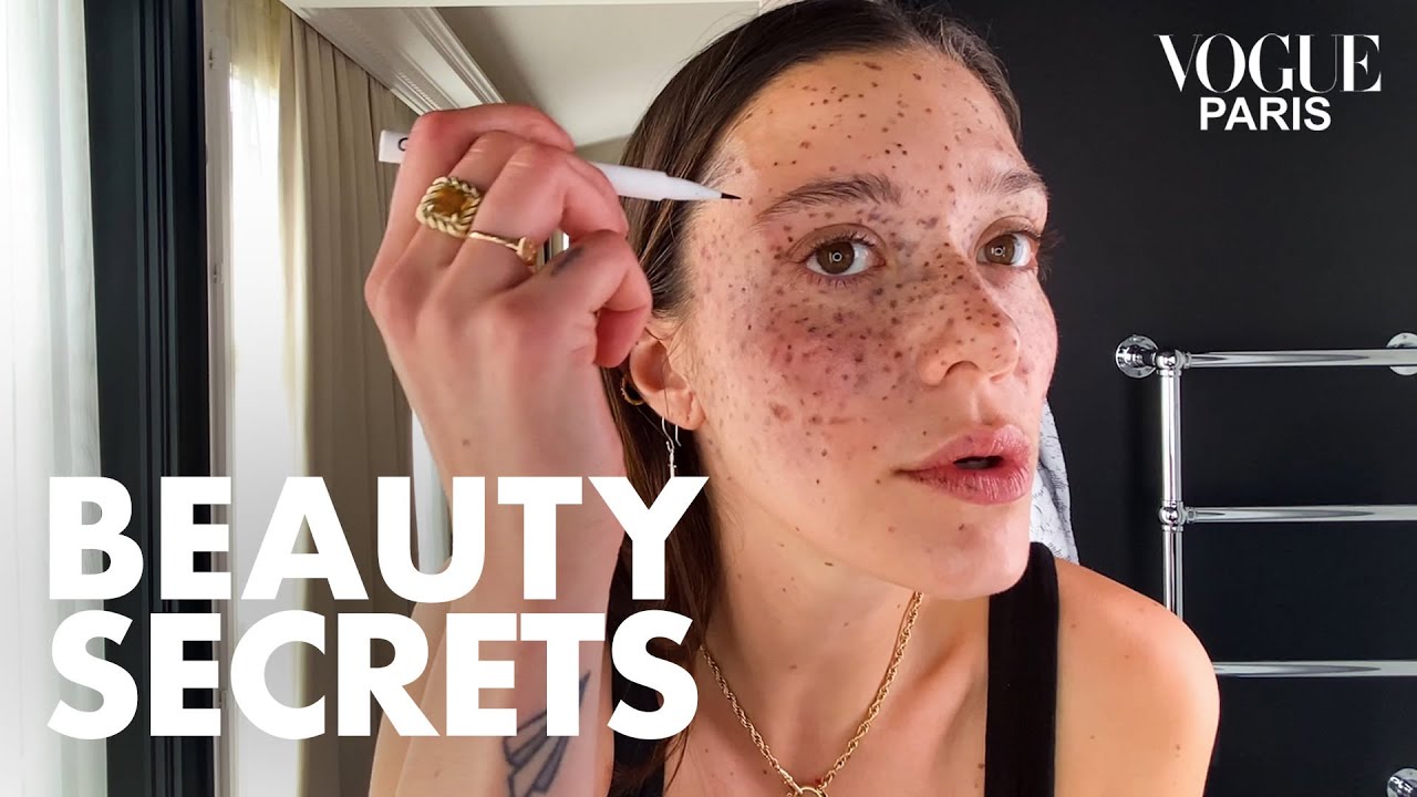 Maeva Marshall révèle sa routine skincare et make-up | Beauty Secrets | Vogue Paris