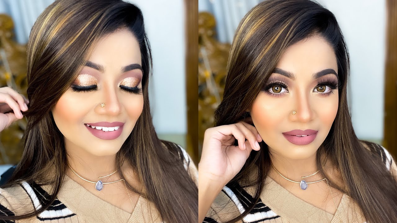 New Year Makeup Look – NYE Makeup tutorial 2022