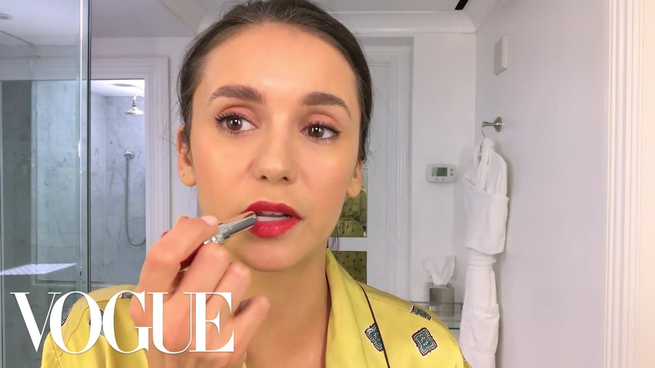 Nina Dobrev Does Her Day-To-Night Beauty Routine | Beauty Secrets | Vogue