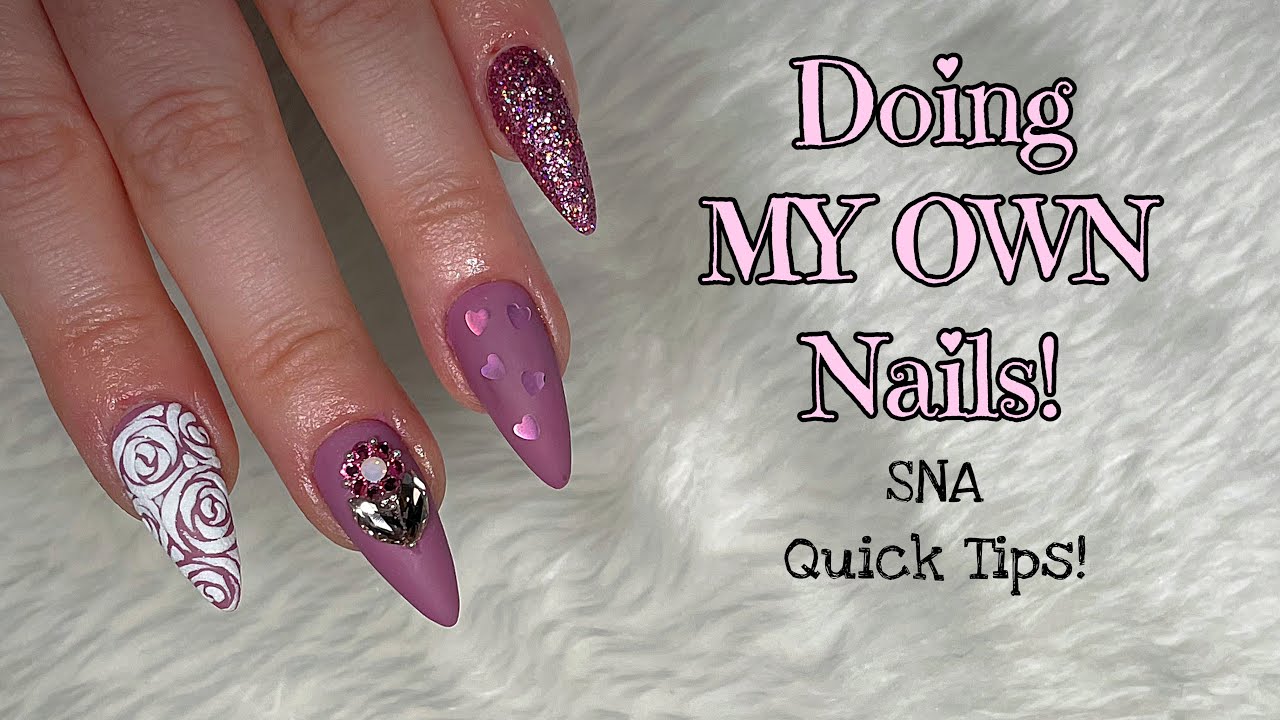 Doing My Own Nails! | Valentines! | Nail Sugar