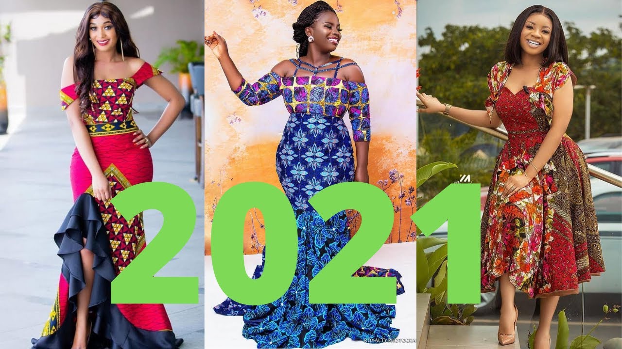 2021 Cute And Unique Ankara Dresses;Latest Beautiful African #Ankara Styles Dress For African Queen