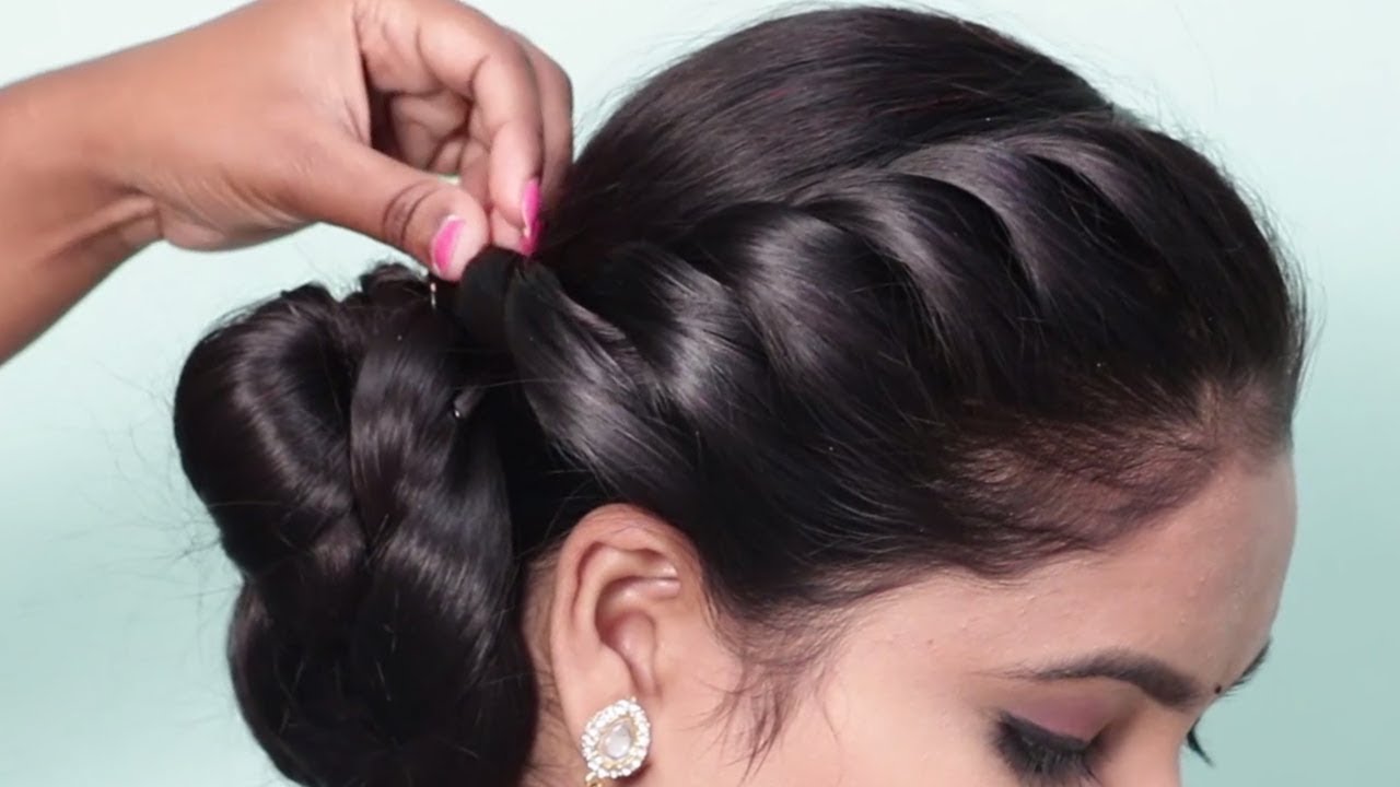 How to do Side braid hairstyle 2019 for ladies | New hairstyles for wedding party | hairstyle girl