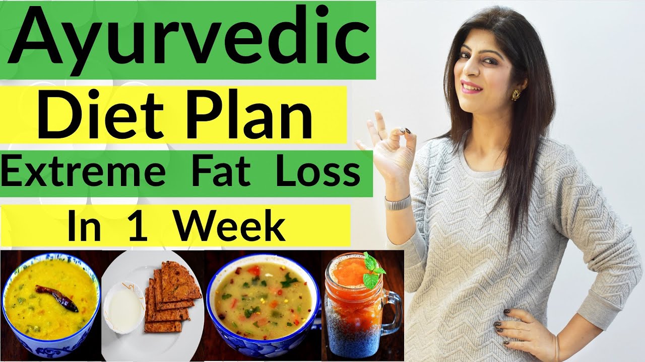 Ayurvedic Diet Plan For Extreme Fat Loss | Ayurveda | How To Lose Weight Fast | Dr.Shikha Singh