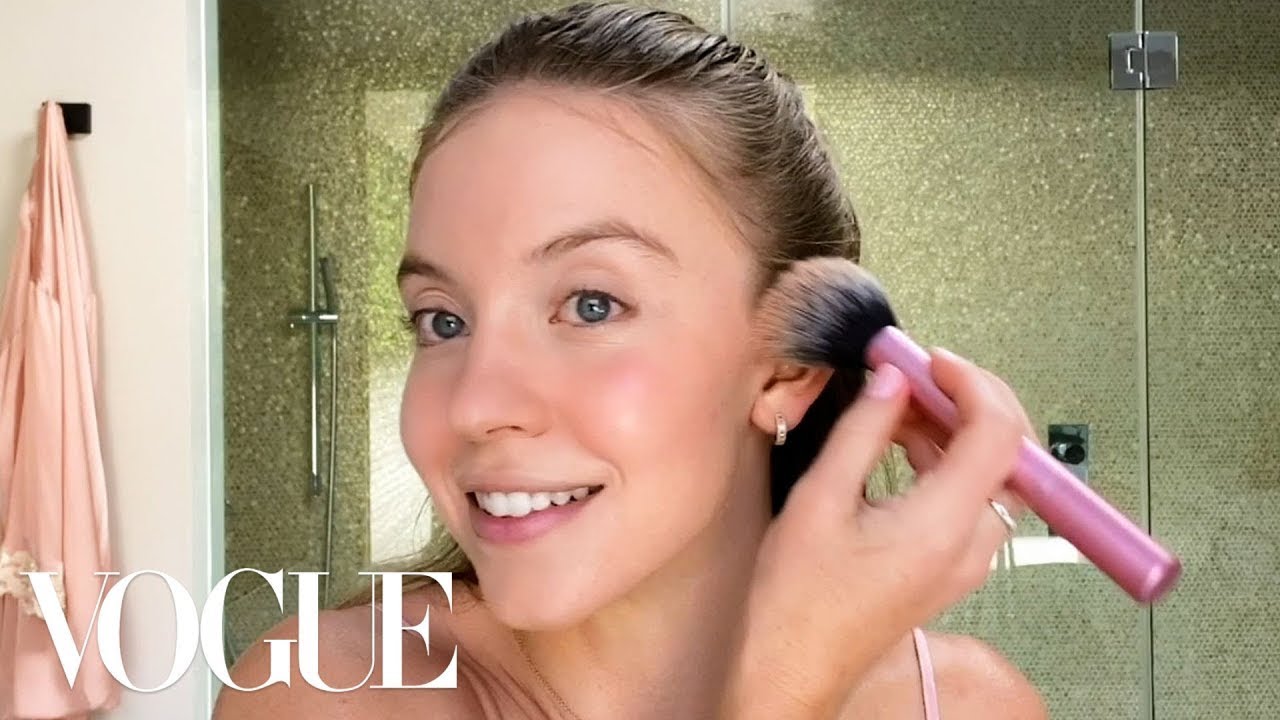 Euphoria’s Sydney Sweeney’s Guide to Sensitive Skin Care and Soft Glam | Beauty Secrets | Vogue