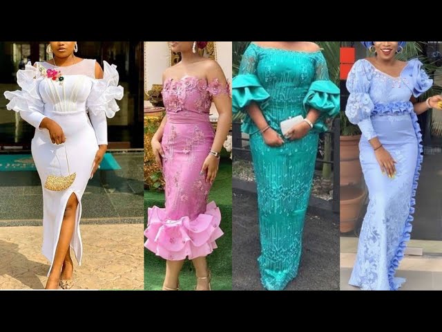 Latest Asoebi Styles Collection || African fashion #asoebi styles || Women’s clothing lace asoebi