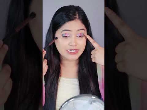 Viral Eyeshadow Makeup Hack #Shorts #benaturalshorts #Rekhasharmashorts  #BeautyHacks @benatural