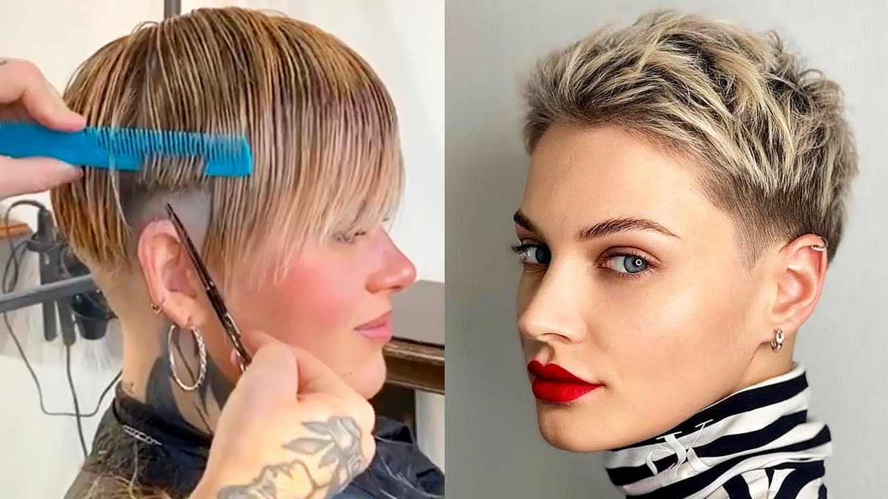 50+ Elegant Short Hairstyles for Women Over 50 | Latest Short Pixie Haircut Transformation