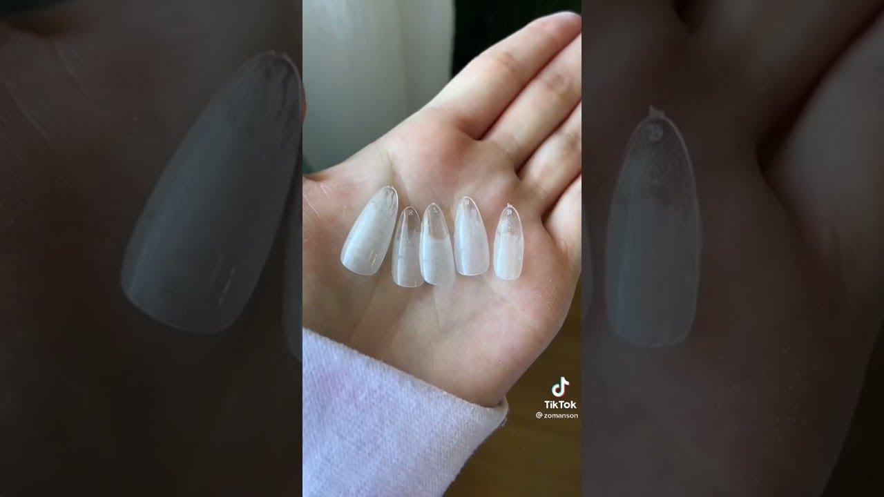 How to do the BEST fake nails at home | Using gel nail extensions and NO acrylic