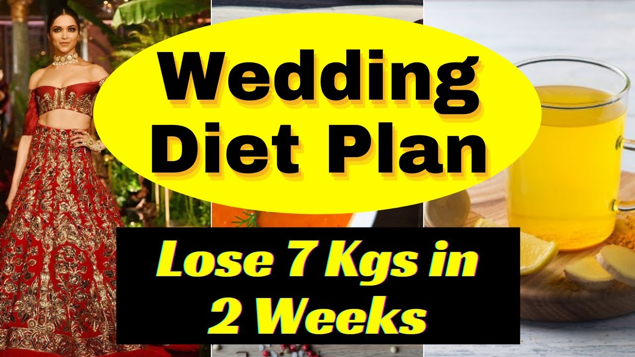 Wedding Diet Plan | Bridal Diet Plan for Weight Loss & Glowing Skin | Lose 7 Kgs in 2 Weeks