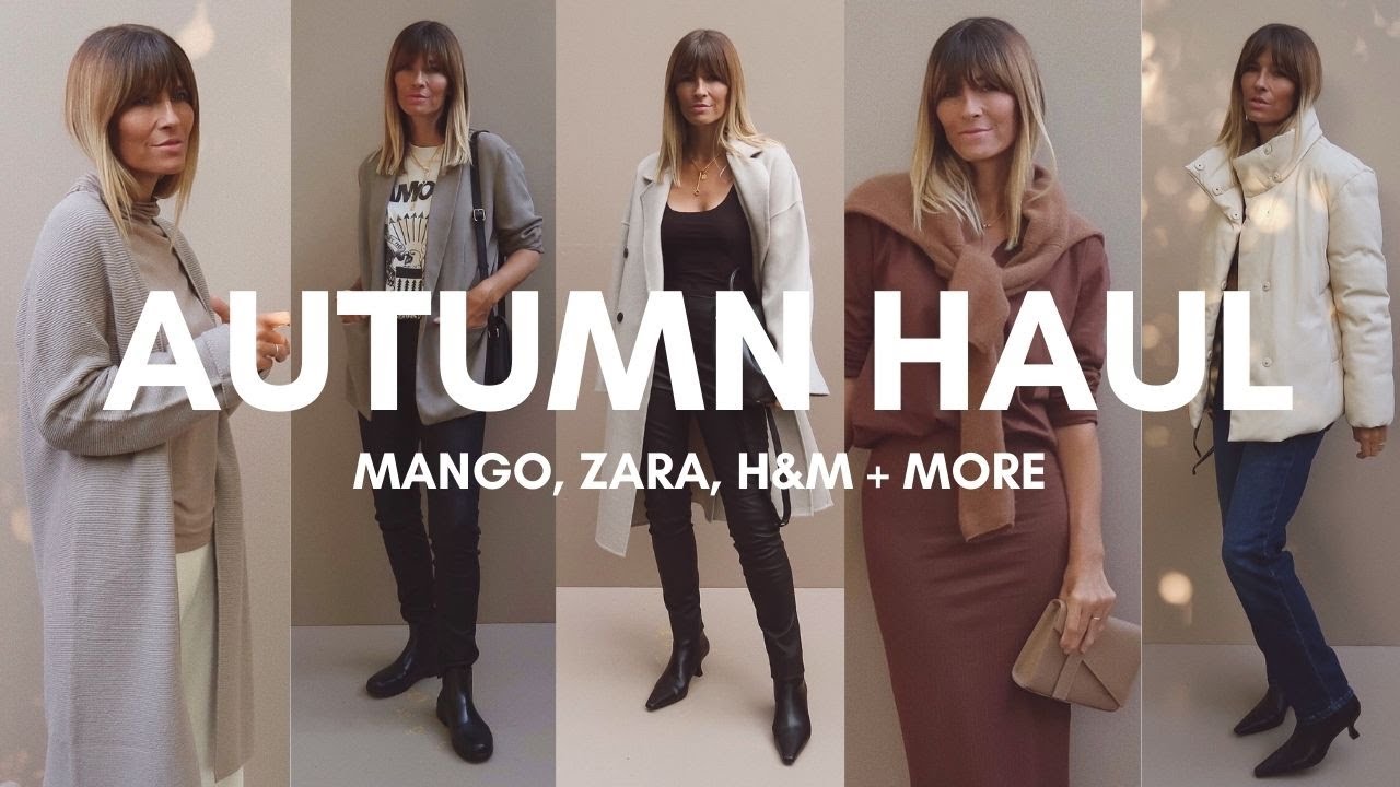 AUTUMN HAUL | MANGO, ZARA, H&M | LOOKBOOK