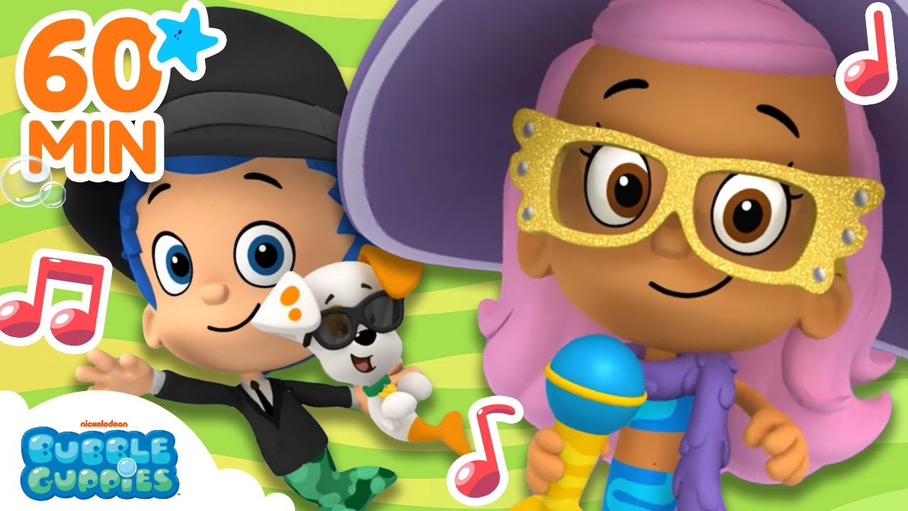 Fashion Fun & Style Songs with The Bubble Guppies! ‍️ 60 Minute Compilation! | Nick Jr.