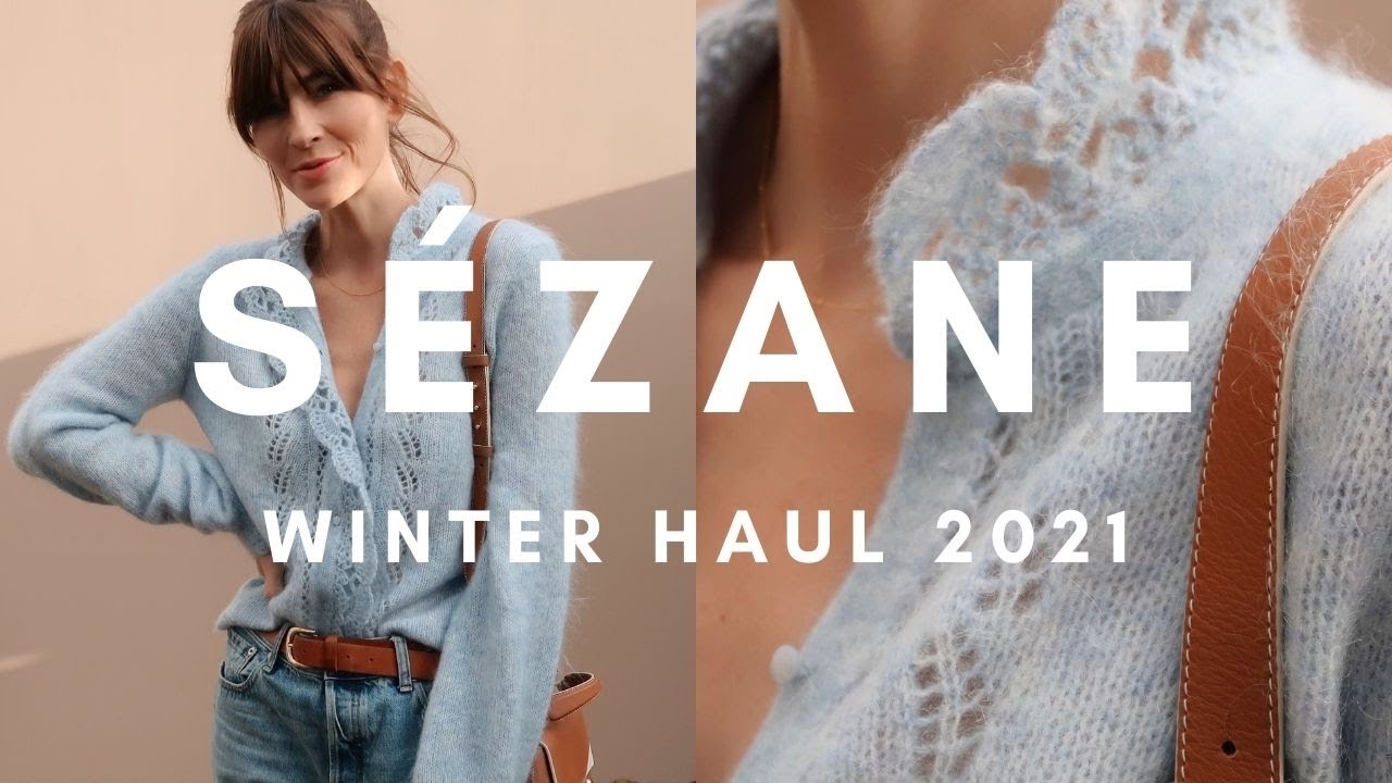SEZANE HAUL | Effortlessly Chic | WINTER OUTFIT IDEAS (2021)