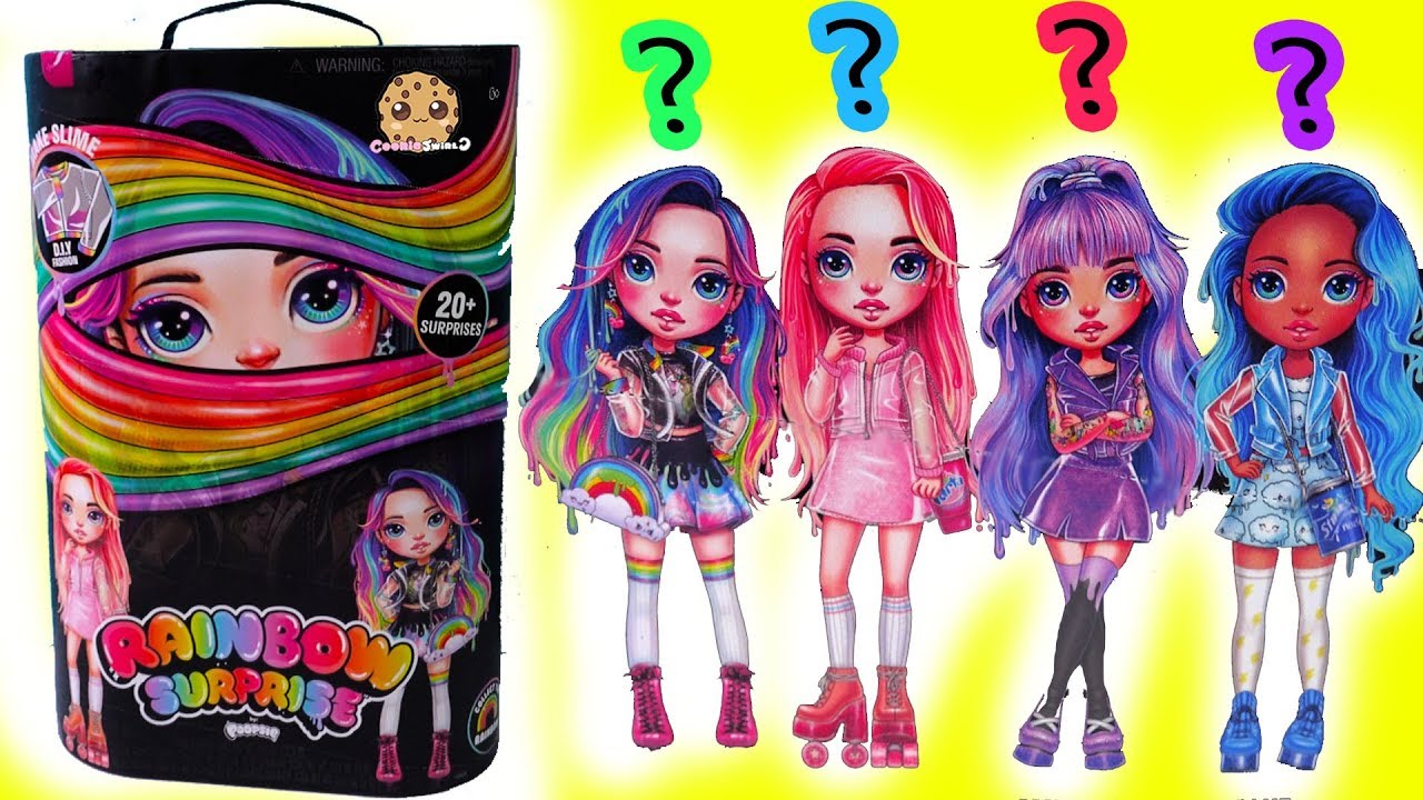 Rainbow Surprise Big Dress Up Fashion with DIY Slime Style Clothing + Shoes Blind Bags – NEW Video