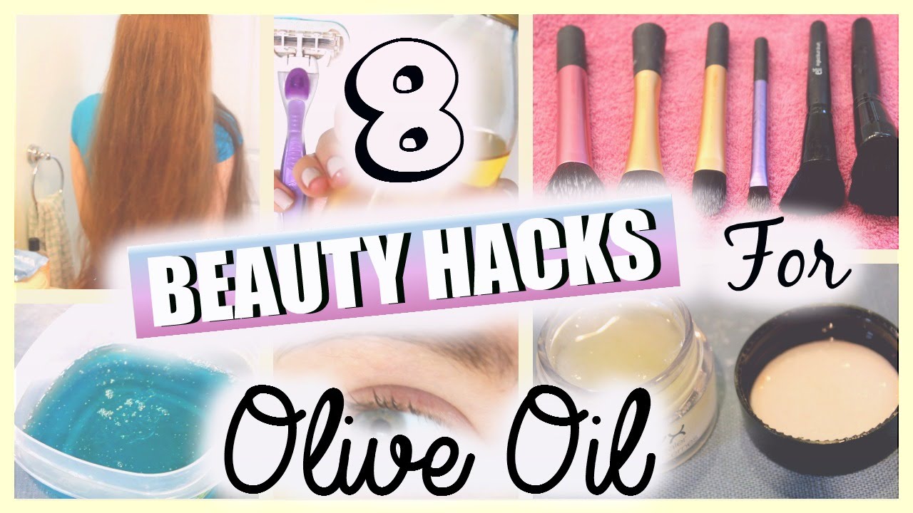 8 Beauty Hacks Using Olive Oil!