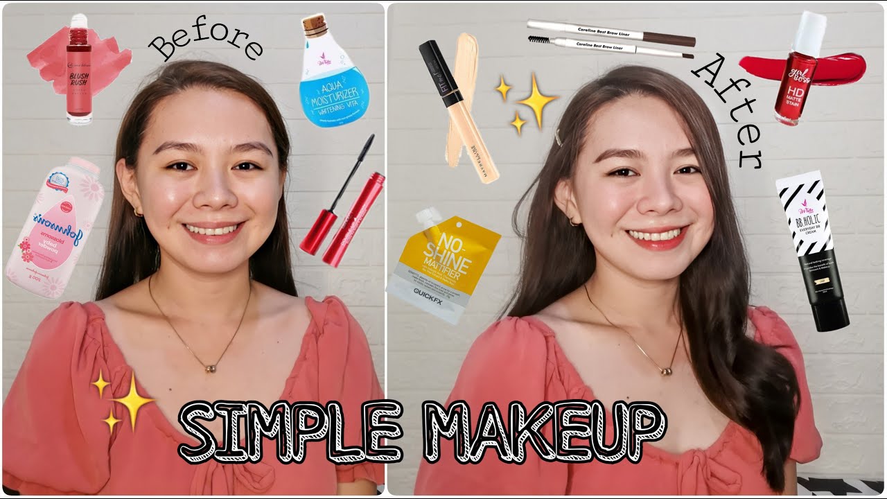 SIMPLE MAKEUP TUTORIAL FOR BEGINNERS USING AFFORDABLE PRODUCTS | Glad Ocampo