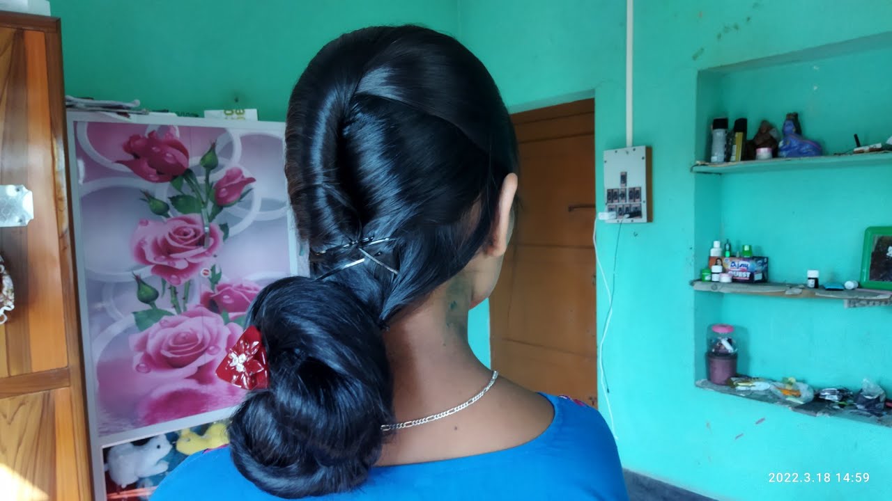 New Hair Style || Woman New Hair Style Bun | Quick Esey Everyday Hairstyle For Long Hair |