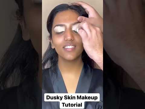 Dusky Skin Makeup Tutorial | Wait For End Bridal Makeup Short Video | Dusky Skin Makeup  #shorts